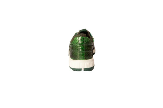 W&H Men's Viper - Python Golf Shoes in Green